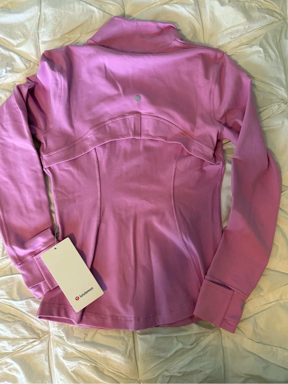 lululemon athletica Rose-Pink Zip-Up Define Jacket